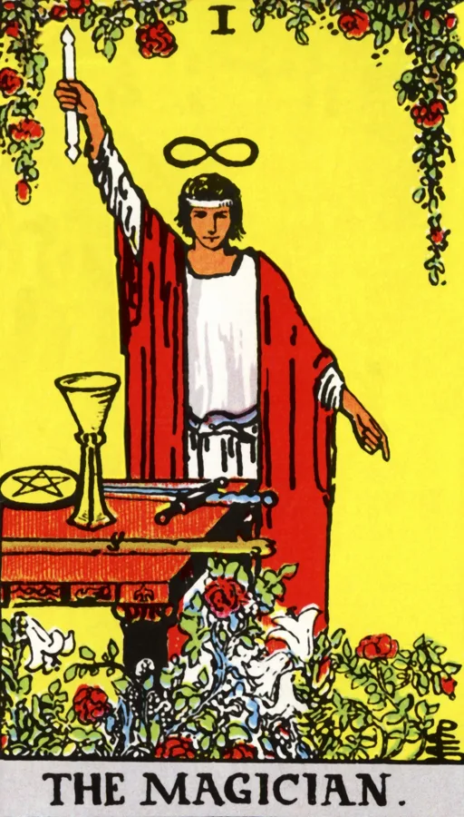 Carta O Mago, Arcano 1